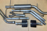 T5 T5.1 T6 T6.1 TL-RS Rear Bumper With Custom Exhaust System (Carbon)