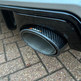 T5 T5.1 T6 T6.1 TL-RS Rear Bumper With Custom Exhaust System (Carbon)