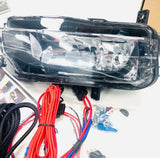 T6.1 Startline to Highline bumper upgrade kit (Twin rear doors) led fog kit & gloss black splitter V2