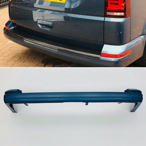 T6 & T6.1 Tailgate Rear Bumper Primed Premium Quality Transporter 16 Onwards