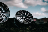 CALIBRE STORM 20" WHEEL & TYRE PACKAGE (BLACK/POLISHED)