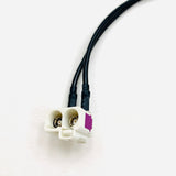 Twin Dual Double Female Fakra Socket to DIN Aerial Adaptor Adapter Antenna cable