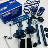 VW T5 T5.1 T6 H&R 50mm Lowering Springs & Meyle Suspension Kit Transporter 03 On