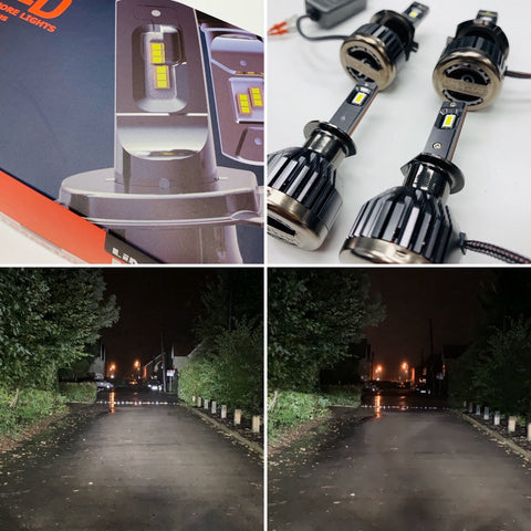 T5.1 LED Headlight Bulbs For DRL Headlights Transporter 10 - 15