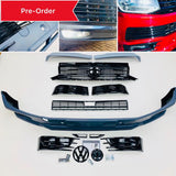 T6 Sportline Lower Spoiler Radar Gloss Black Grilles Twin Rear Spoiler
