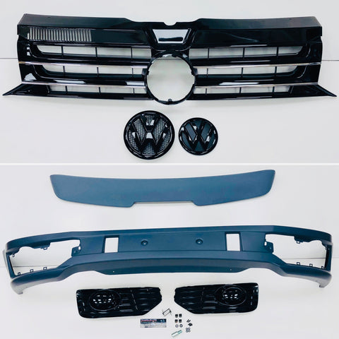 T5.1 Sportline Lower Spoiler Grille & Tailgate Spoiler Transporter 10-15