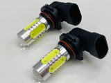 T5 T5.1 White LED Fog Light Bulbs HB4 9006