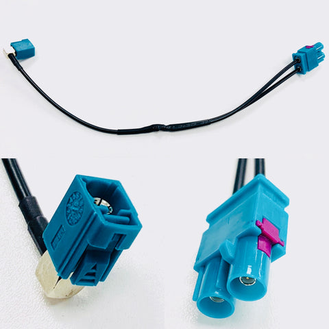 Volkswagen Radio Antenna Adapter Double Fakra 20cm RNS RCD 510 310 315 to RCD330 / RCD360