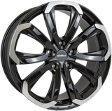 CALIBRE HAVANA 20" WHEEL & TYRE PACKAGE (BLACK/POLISHED)