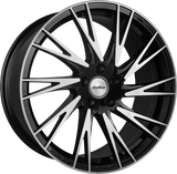 CALIBRE STORM 20" WHEEL & TYRE PACKAGE (BLACK/POLISHED)