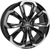 CALIBRE HAVANA 20" WHEEL & TYRE PACKAGE (BLACK/POLISHED)