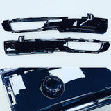 VW T6 Gloss Black Fog Light Covers (Suitable for vehicles with or without parking sensor’s)