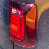 Caddy Rear Lights Genuine Tinted RHD Pair Upgrade To 2015 Onwards Style