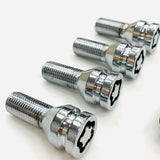 VW Caddy Locking Wheel Nut Set Premium Quality M14X1.5 2004 Onwards