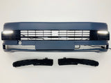 T6 Front Bumper Primed Gloss Black Drl Kit Radar Transporter 15 On