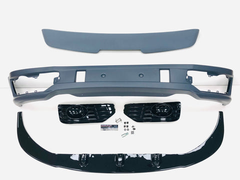 T5.1 Sportline Lower Spoiler, Gloss Black Splitter, Tailgate Spoiler