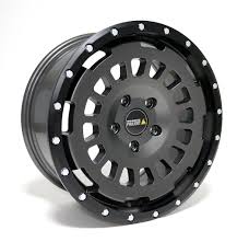 17″ TWIN MONOTUBE PROJEKT AT SWAMPER WHEEL GRANITE X 4