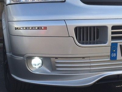 T5 T5.1 White LED Fog Light Bulbs HB4 9006