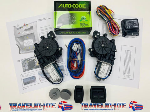 VW T5 Transporter Electric Window Kit Side By Side Pod & One Touch Quality