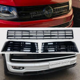 T6 Gloss Black Grille & Badge, Lower Grille 3pcs, Splitter Styling Kit NEW