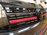 T6 Front Grille Gloss Black / Red Edition & Badge