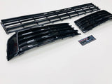 T6 Gloss Black Badgeless Grille, Lower Grille 3pcs, Splitter Styling Kit NEW