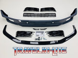 T6 Sportline Lower Spoiler, Gloss Black Splitter & Lower Grilles Brand NEW