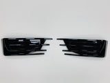 T6 Front Bumper With Sportline Lower Spoiler (Smooth Primed) & Gloss Black DRL Kit
