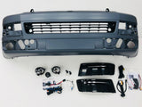 T5.1 Smooth Primed Bumper DRL & LED Fog Light Kit
