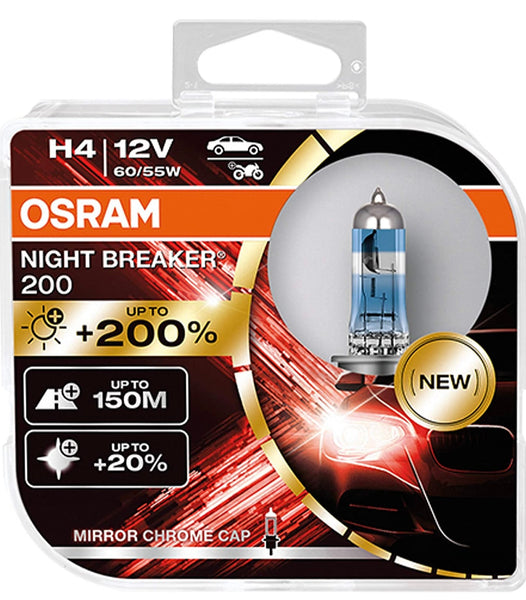Caddy MK3 11-15 H4 Osram Night Breaker 200, LED DRL Upgrade Bulbs & Ch –  Travelin-Lite