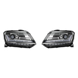 Amarok OSRAM DRL Headlights Full LED (Black Version)