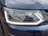 VW T5.1 Light bar headlights with dynamic indicator (New 2019 design)