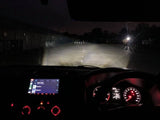 VW T5.1 DRL headlights with dynamic side indicators and full led headlight bulbs