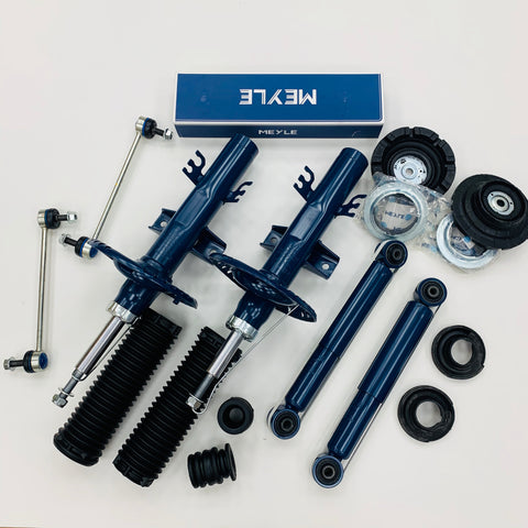 T5 T5.1 Meyle Suspension Package Front & Rear Top Mounts Droplink Covers