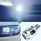 T6 LED DRL Headlight Upgrade Bulbs Built In Fan Superb Quality
