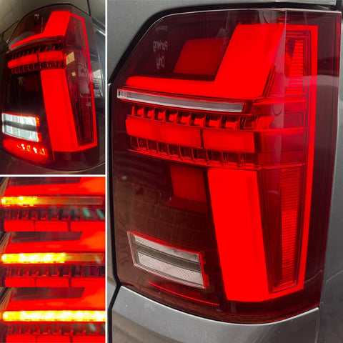 T6 Tailgate LED rear lights with dynamic indicator (T6.1 style) 2015 - 2019