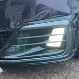 Golf MK7.5 GTI LED DRL Fog Lamps, Covers & Wiring Complete Kit