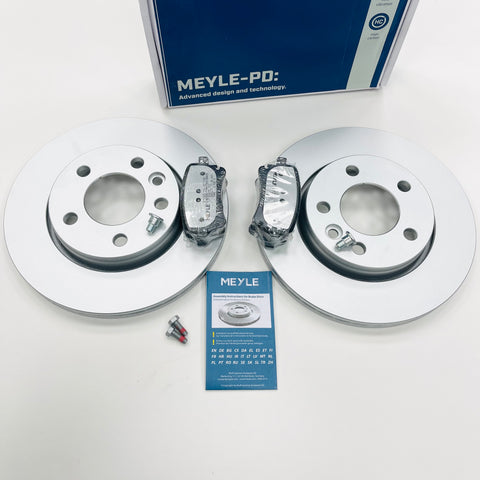 Meyle PD Platinum rear discs & pads