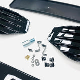 T5.1 Sportline Lower Spoiler, V2 3pc Gloss Black Splitter & Number Plate Holder (2010-2015)