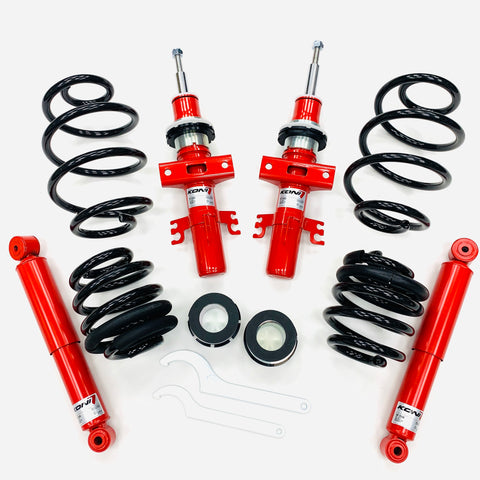 T5 T5.1 T6 T6.1 Twin adjust Projekt MAX LOW coilovers T26-T30 50-90mm (Eibach / Koni Kit)