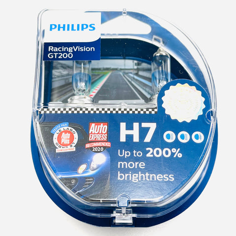 Philips Racing Vision GT200 H7 Bulbs