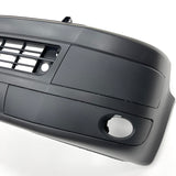 T5.1 satin black commercial front bumper with inserts