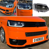 VW T5.1 Light bar headlights with dynamic indicators (Includes smoked Dynamic indicators)