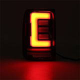 Amarok full LED rear lights with dynamic indicator RED / TINTED