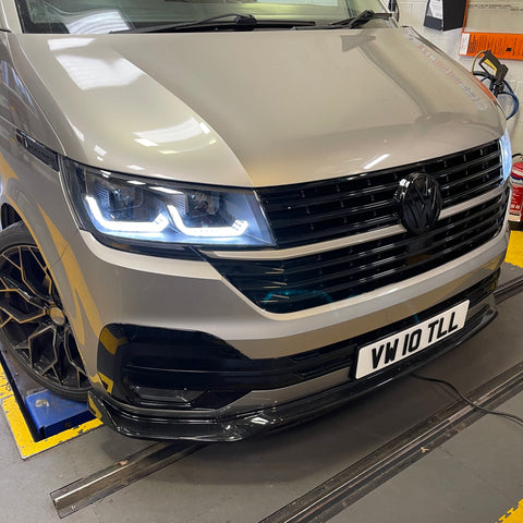 T5.1 To T6.1 Premium Facelift Kit (TL Splitter, DRL Headlights, Gloss Black Grilles)