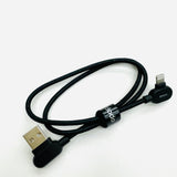 90 Degree USB To Lightning Data Cable 0.5m (reversed usb design)