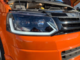 VW T5.1 Light bar headlights with dynamic indicator (New 2019 design)