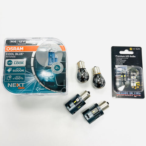 T5.1 Facelift Headlight Bulbs Upgrade Kit (2010-2015) Osram Blue Intense