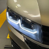 T6 To T6.1 Premium Facelift Kit (TL Splitter, DRL Headlights, Gloss Black Grilles)