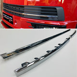 VW T6 Transporter Chrome Trims 3 Pcs For Lower Grille 15 Onwards Brand New